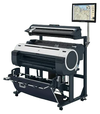 Промывка печатающей головки Canon imagePROGRAF IPF770 MFP M40 Solution