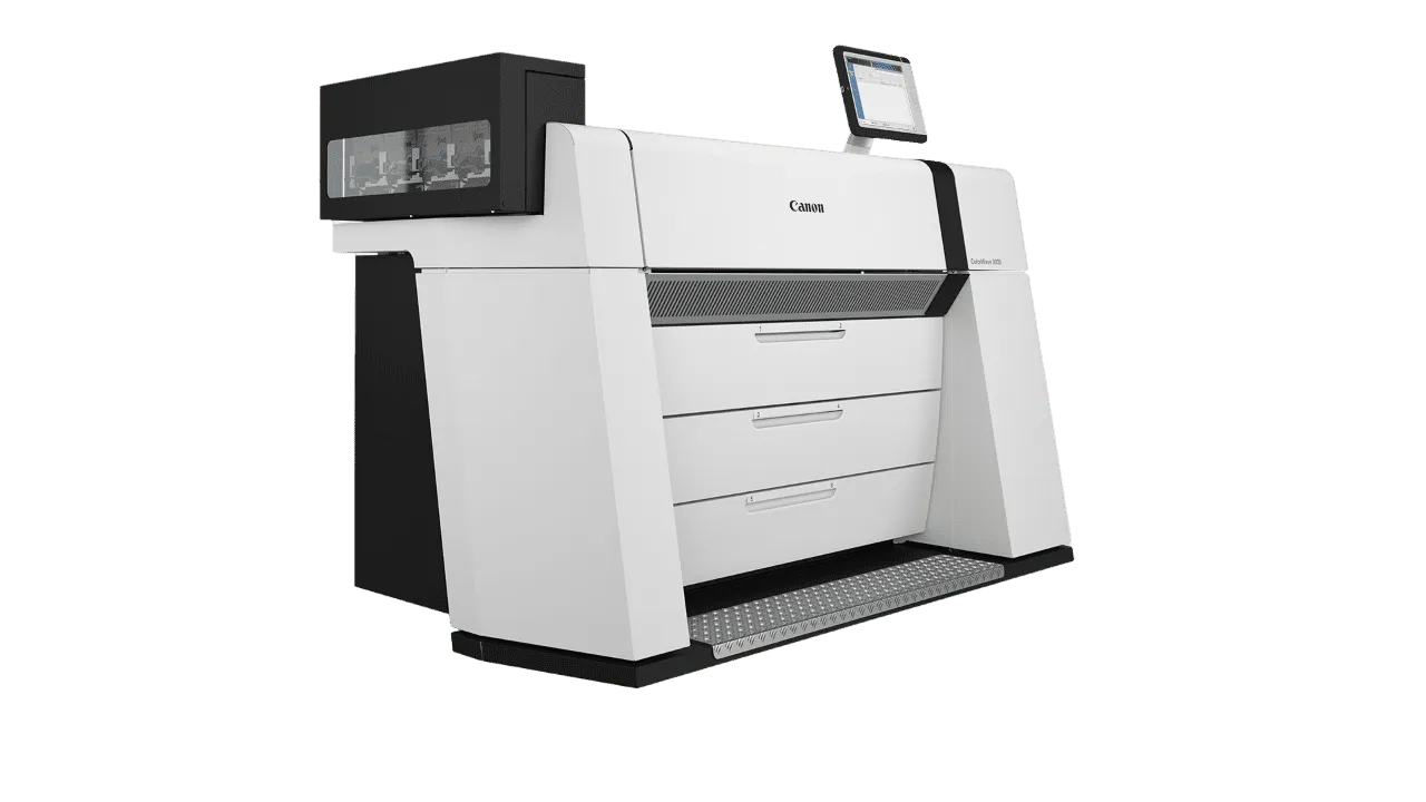 Промывка печатающей головки Canon ColorWave 9000